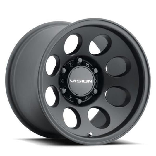 Vision 56-157655SB55 6 x 139.7 mm Midway Wheel Rim - Satin Black