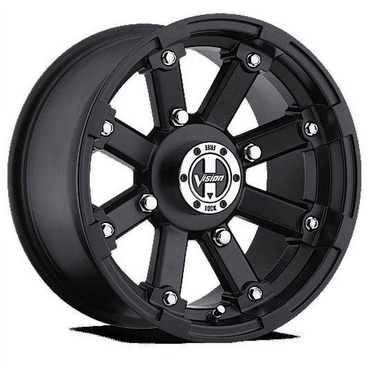 Vision Lockout 12X8 Matte Black Wheel