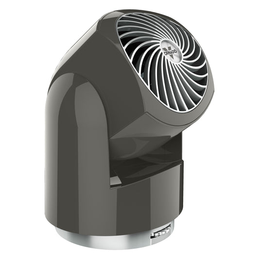 Vornado Flippi V10 Personal Oscillating Fan, 9.75 in, Compact, Desktop, for Office, Desk, Bedroom, Gray