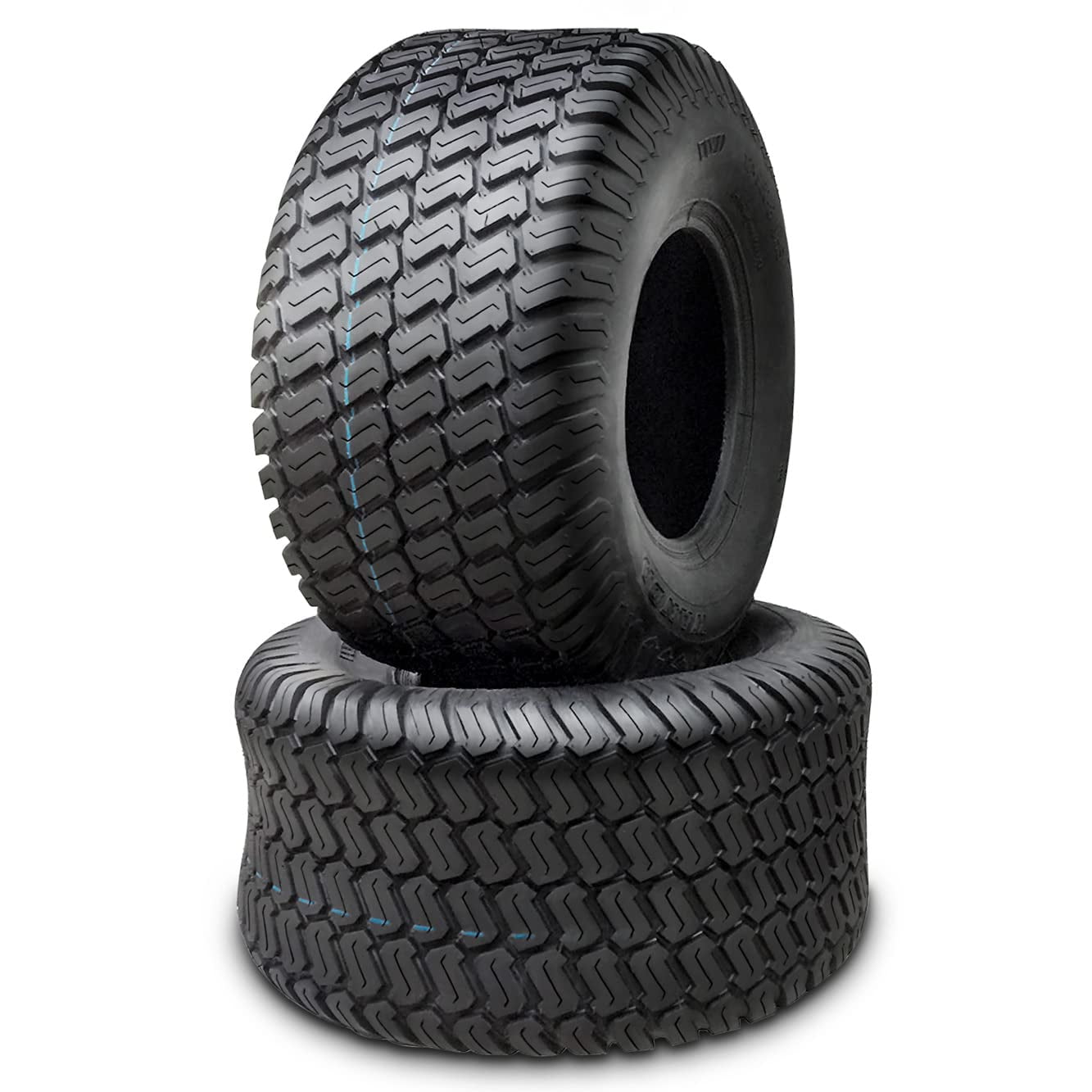 WANDA 15X6.5-8 Lawn Mower Tractor Cart Turf Tires 4 Ply 15x6.5x8 -Set 2-13018