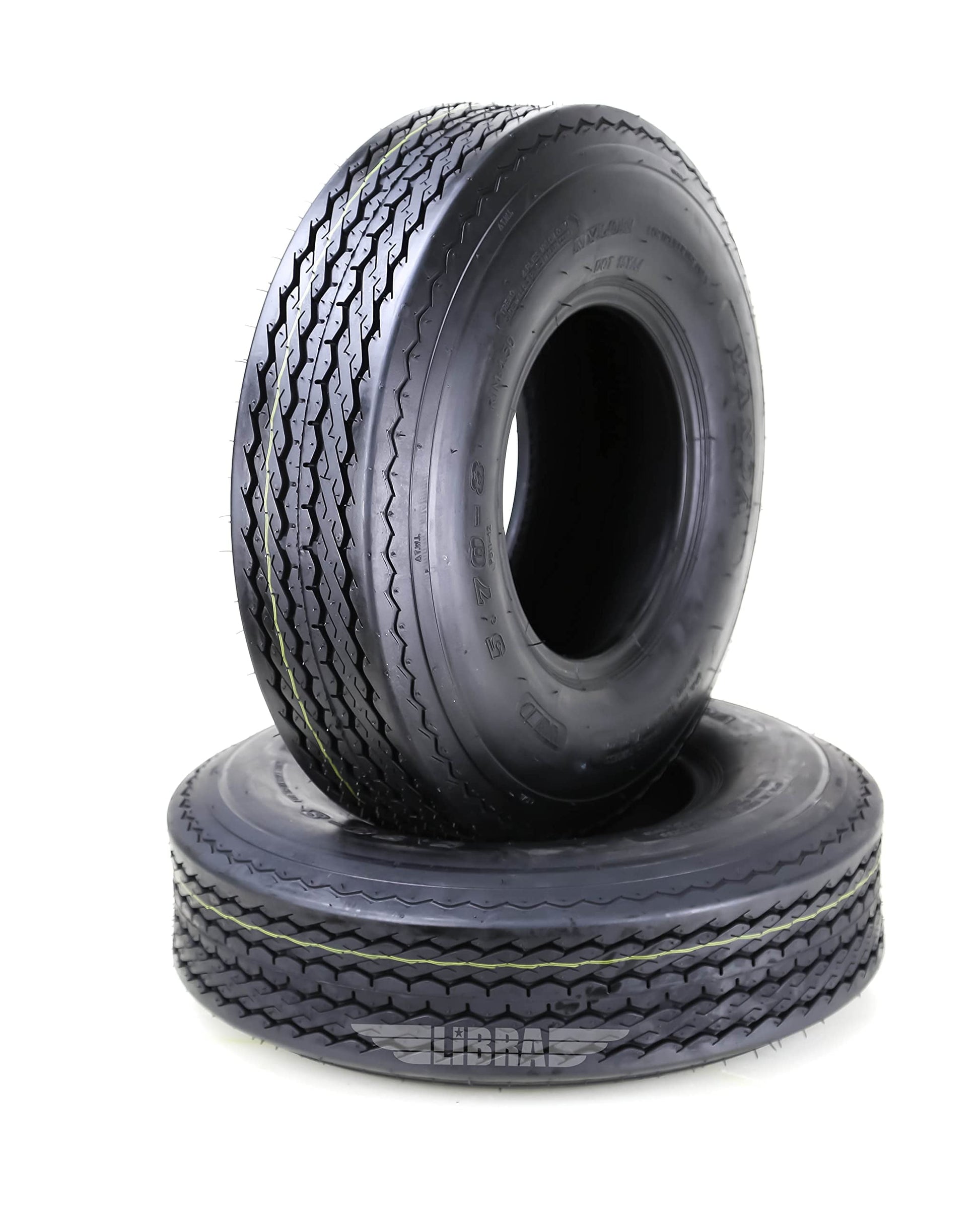 WANDA 2 Highway Boat Motorcycle Trailer Tires 5.70-8 6PR Load Range C - 11036