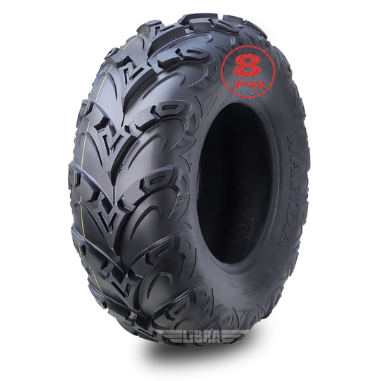 WANDA Premium 8 Ply ATV / UTV Tires 24x9-11 24x9x11 Mud Sling