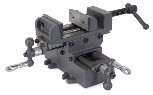 WEN 3.25 in. Compound Cross Slide Industrial Strength Benchtop and Drill Press Vise