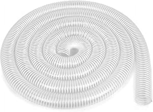 WEN Foot Dust Collection Hose Dust Extractor Telescope Hoses, Pvc Transparent 240"L x 2.5"W, â€Ž7.39 pounds