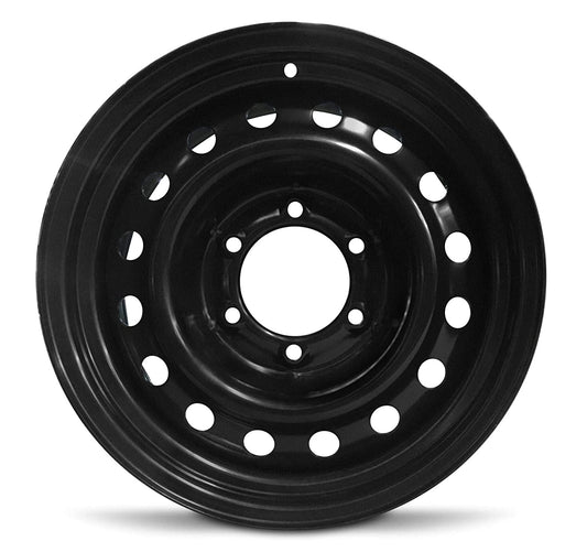 Wheel Fits 2005-2024 Toyota Tacoma Steel 16 inch 6 Lug Full Size Spare 16" Steel Rim Fits R16 Tire