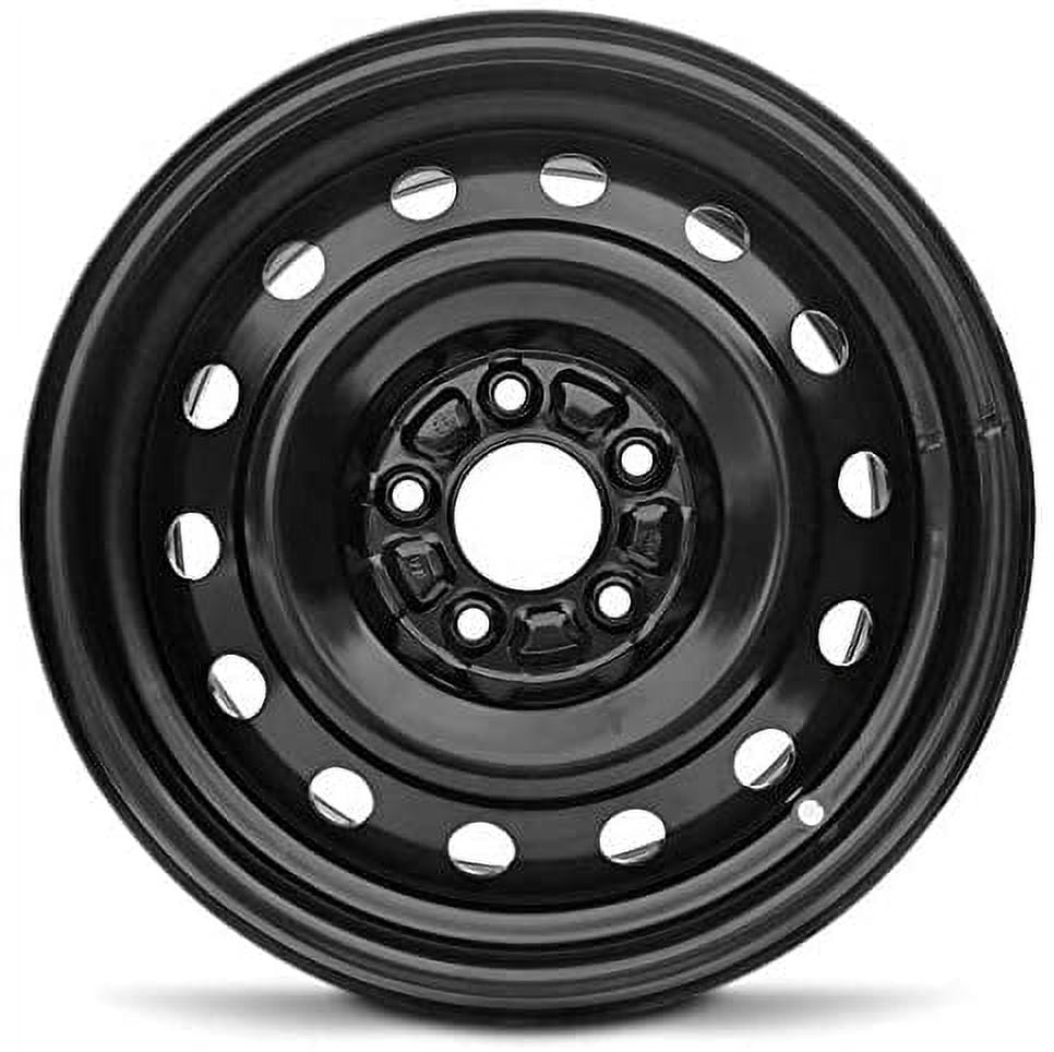 Wheel For 2003-2008 Mazda 6 16 inch 5 Lug Black Steel Rim Fits R16 Tire