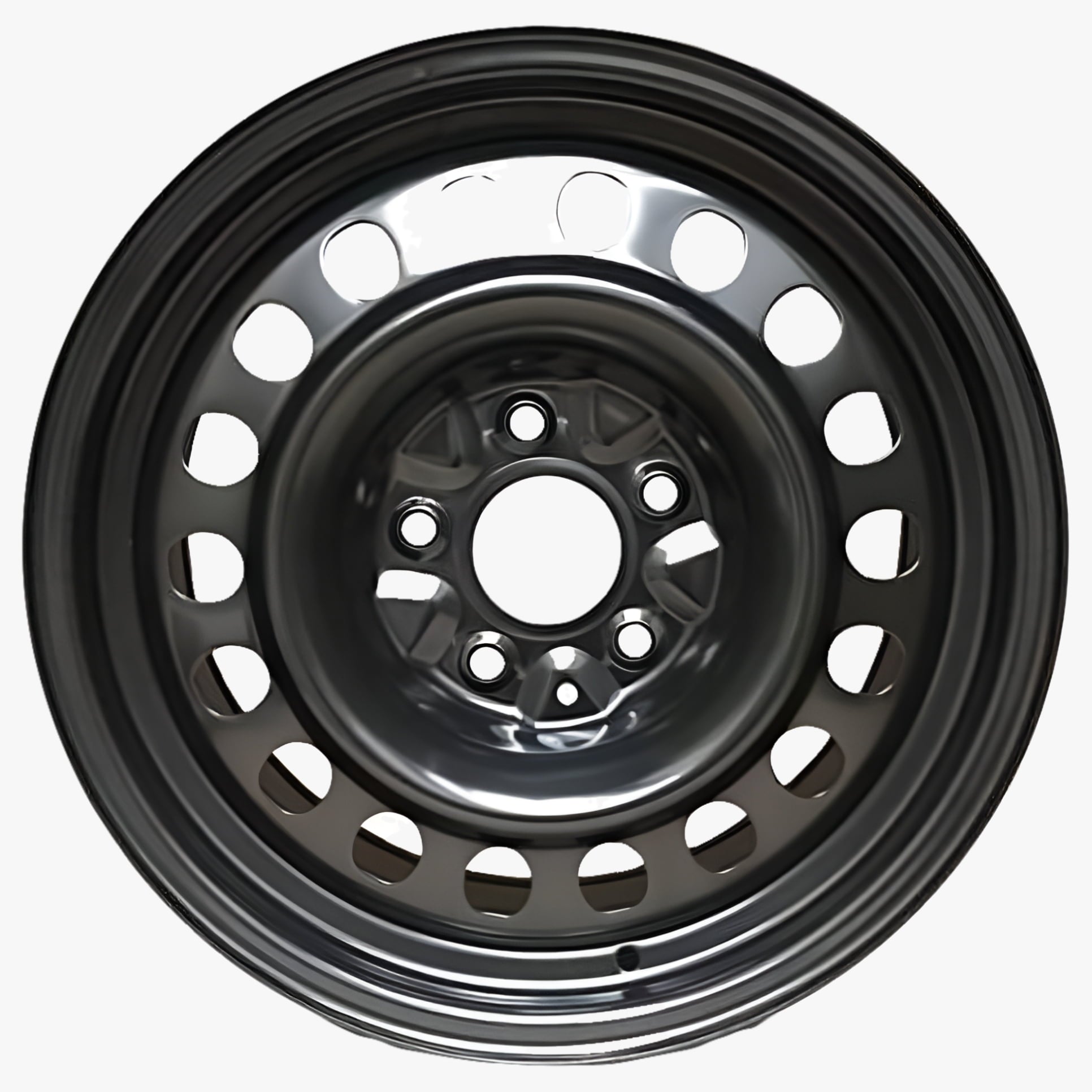 Wheel For 2003-2010 Jeep Grand Cherokee Full Size Spare 17 inch 5 Lug Black Steel Rim Fits R17 Tire