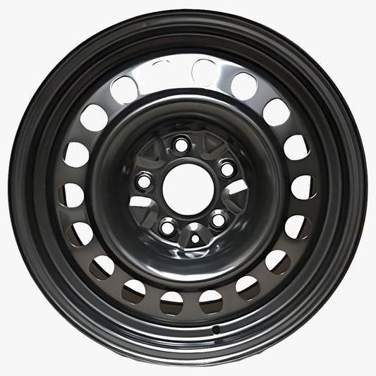 Wheel For 2003-2010 Jeep Grand Cherokee Full Size Spare 17 inch 5 Lug Black Steel Rim Fits R17 Tire