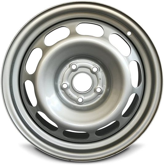 Wheel For 2006-2020 Suzuki SX4 17 inch 5 Lug Silver Steel Rim Fits R17 Tire