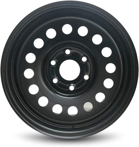 Wheel For 2007-2020 Cadillac Escalade ESV 17 inch 6 Lug Black Steel Rim Fits R17 Tire