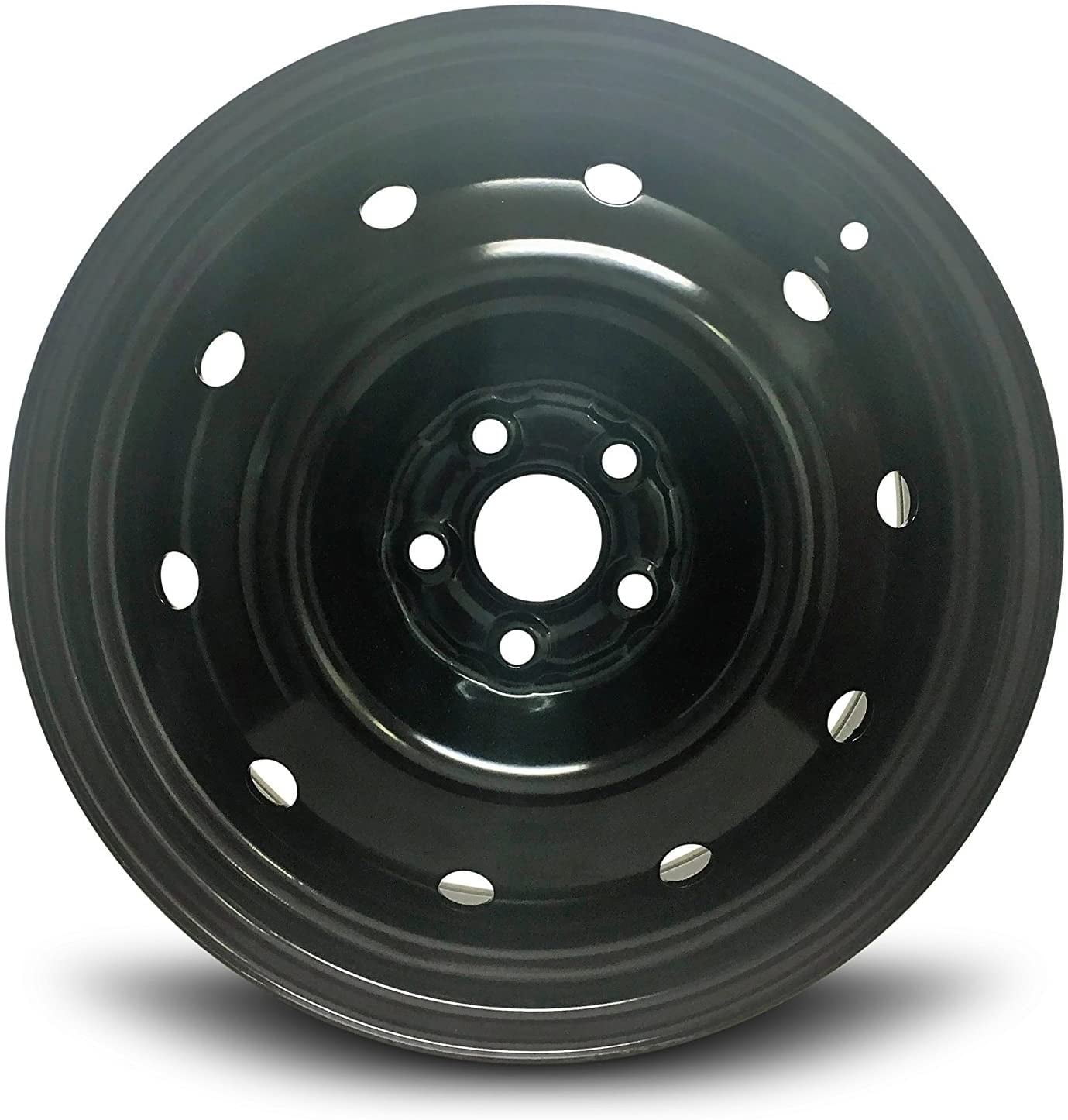 Wheel For 2008-20014 Subaru Legacy 16 inch 5 Lug Black Steel Rim Fits R16 Tire