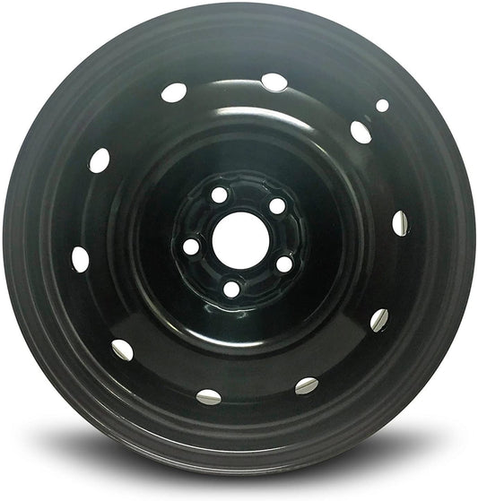 Wheel For 2008-20014 Subaru Legacy 16 inch 5 Lug Black Steel Rim Fits R16 Tire