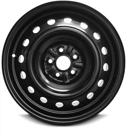 Wheel For 2008-2014 Scion XD 16 inch 5 Lug Black Steel Rim Fits R16 Tire
