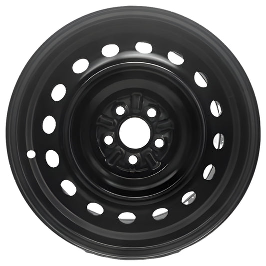 Wheel For 2009-2019 Toyota Corolla 16 inch 5 Lug Black Steel Rim Fits R16 Tire