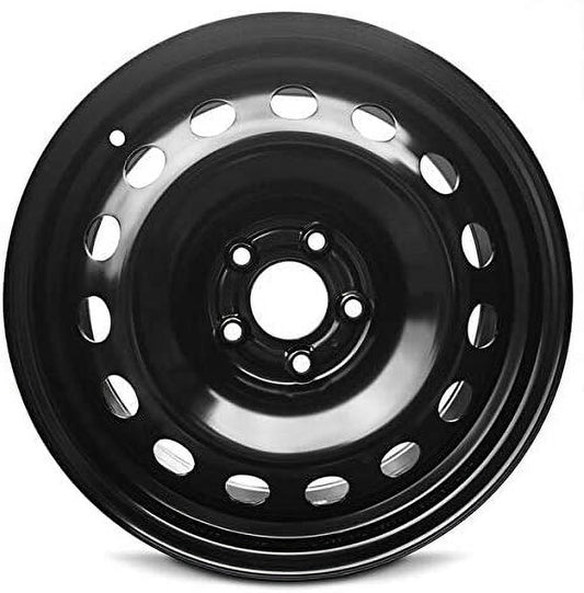 Wheel For 2015-2023 Jeep Renegade 16 inch 5 Lug Black Steel Rim Fits R16 Tire