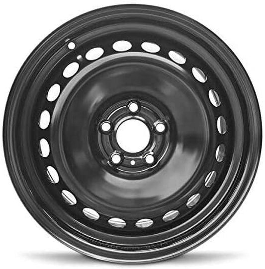 Wheel For 2016-2020 Hyundai Tuscon 17 inch 5 Lug Black Steel Rim Fits R17 Tire
