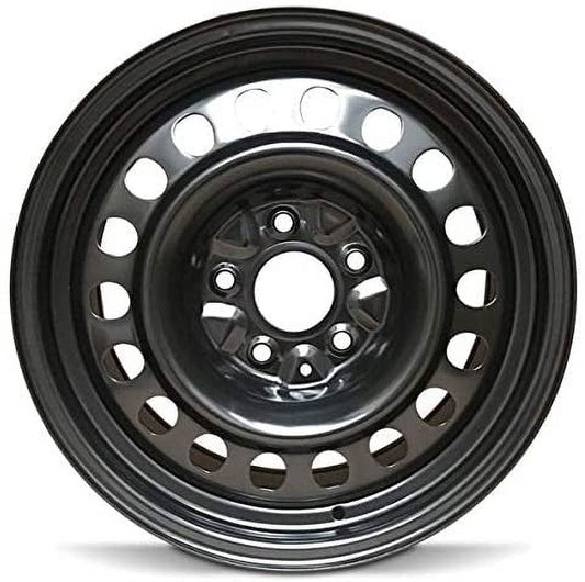 Wheel For 2017-2020 Chrysler Pacifica 17 inch 5 Lug Black Steel Rim Fits R17 Tire