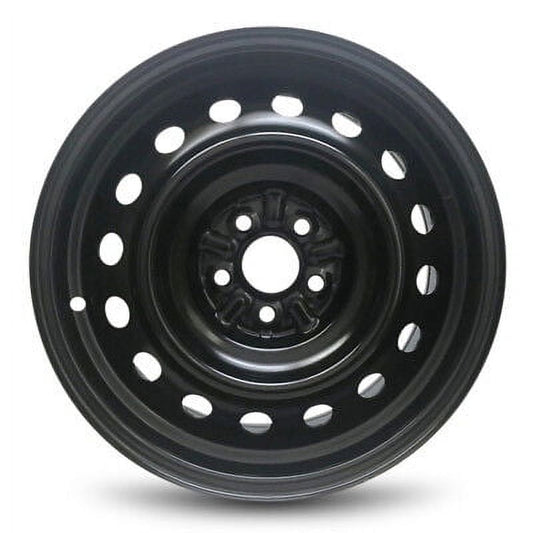 Wheel Rim for 2003-2008 Toyota Matrix 16 in Black Steel Rim Direct Fit