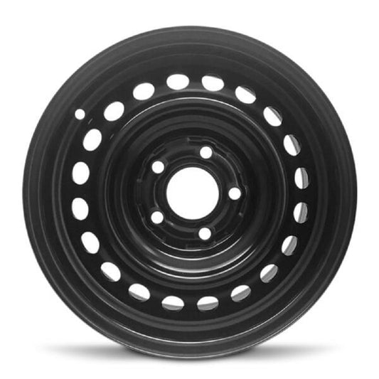 Wheel Rim for 2004-2005 Mazda 3 15 in Black Steel Rim Direct Fit