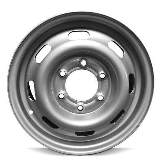 Wheel Rim for 2004-2008 GMC Canyon 15 in Black Steel Rim Direct Fit