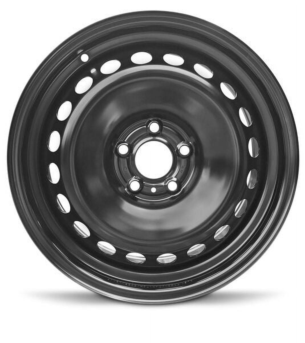 Wheel Rim for 2004-2011 Mitsubishi Endeavor 17x7 in Painted Black Steel Rim Direct Fit