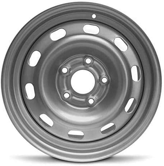 Wheel Rim for 2004-2012 Dodge Ram 1500 17x7 in Silver Painted Steel Rim Direct Fit