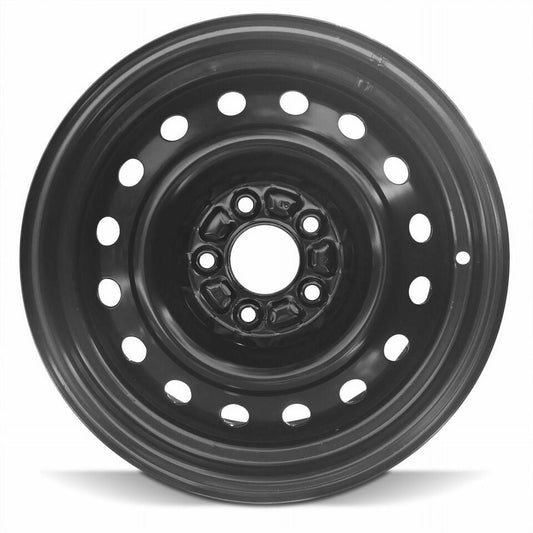 Wheel Rim for 2006-2012 ford Fusion 16 in Black Steel Rim Direct Fit