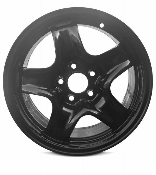 Wheel Rim for 2007-2011 Chevrolet HHR 16 in Black Steel Rim Direct Fit