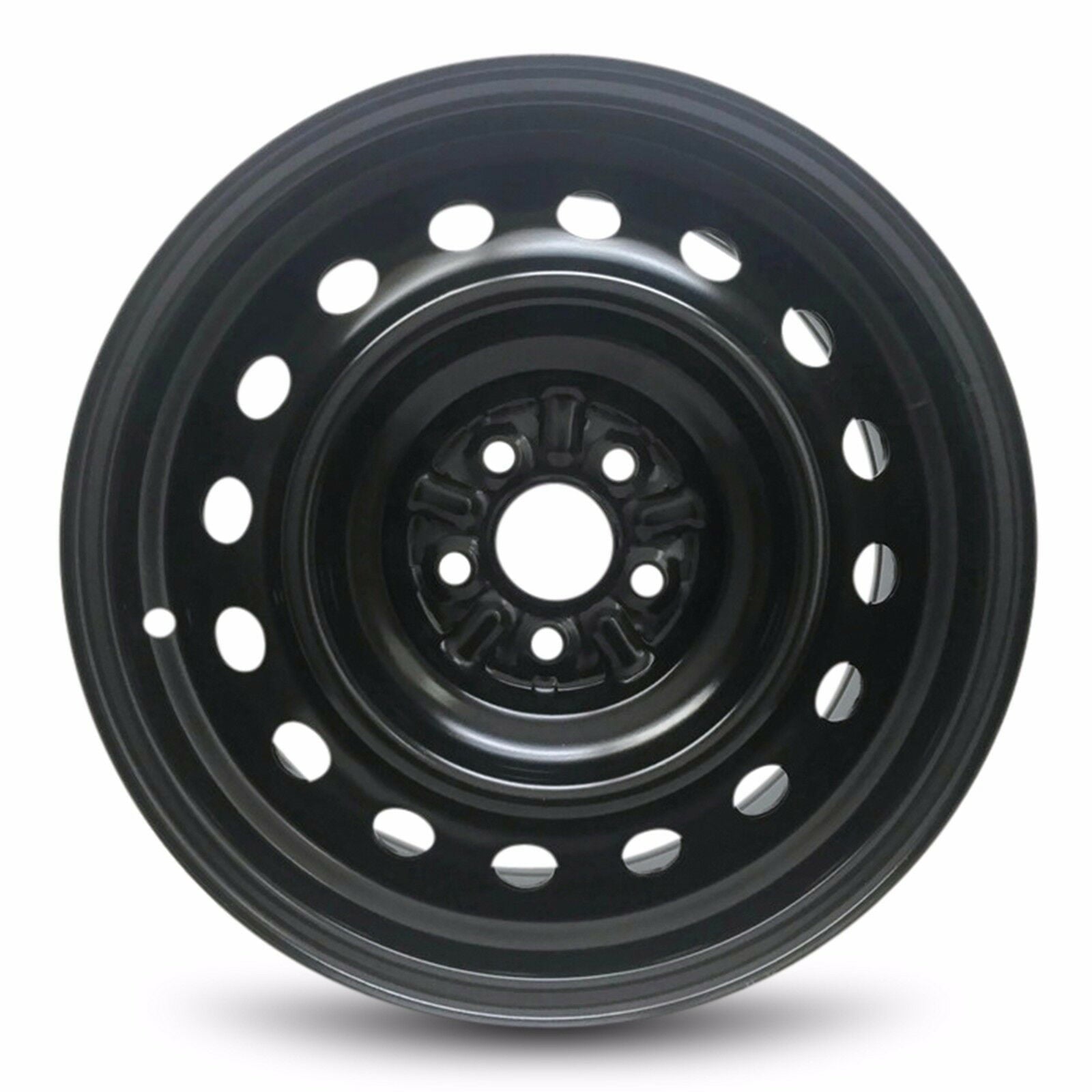 Wheel Rim for 2009-2010 Pontiac Vibe 16 in Black Steel Rim Direct Fit