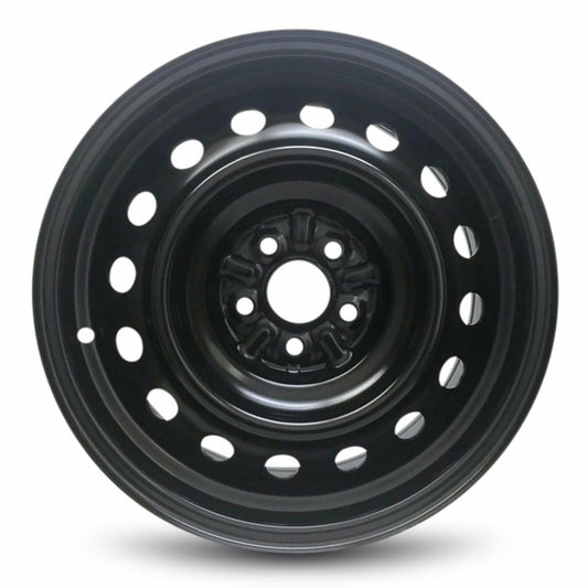 Wheel Rim for 2009-2010 Pontiac Vibe 16 in Black Steel Rim Direct Fit