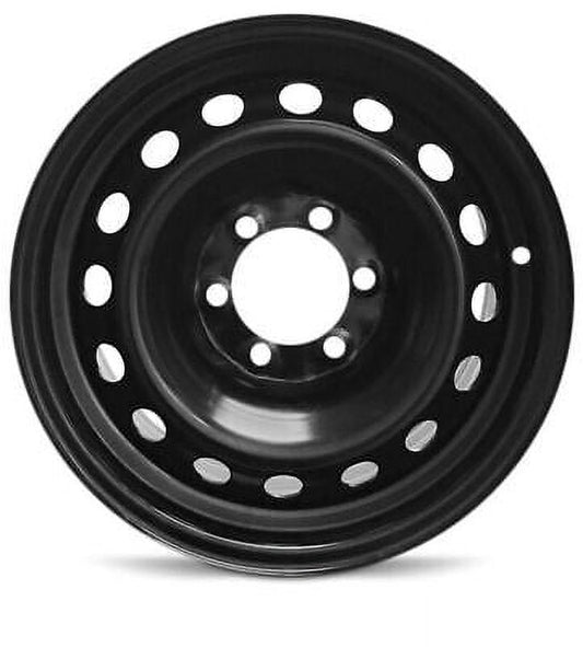 Wheel Rim for 2010-2019 Toyota 4Runner 17 in Black Steel Rim Direct Fit