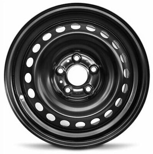 Wheel Rim for 2013-2018 Nissan Sentra 16 in Black Steel Rim Direct Fit