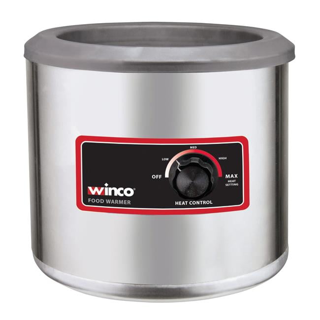 Winco FW-7R250 7 qt. Electric Round Food Warmer