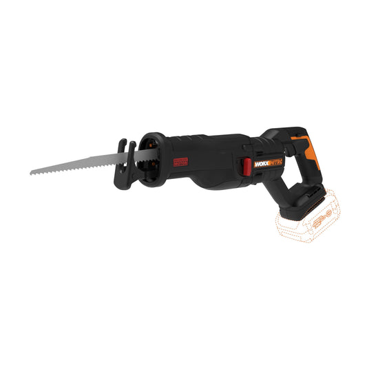 Worx Nitro WX516L.9 20V Power Share PRO 4.0Ah Cordless Reciprocating Saw with Brushless Motor (Tool Only)