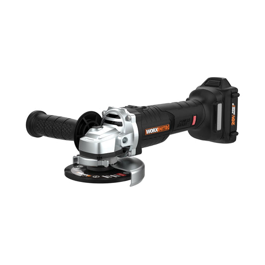 Worx WX812L 20V Power Share 4.5" Cordless Angle Grinder with Brushless Motor (Battery & Charger Included)