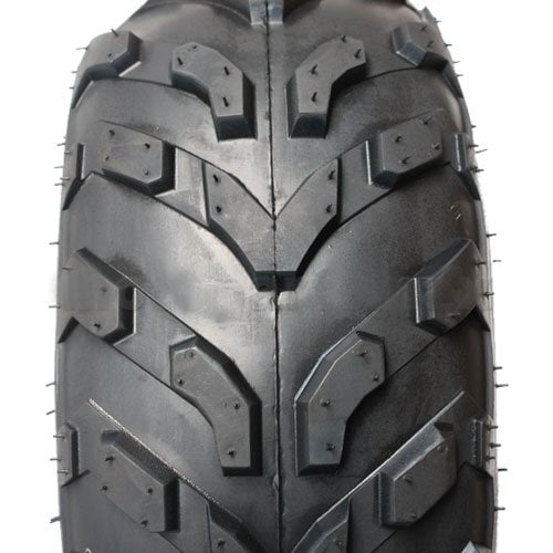 X-PRO 16x8-7 7" Black Left Wheel Rim Tire Assembly for ATV Kart 80mm