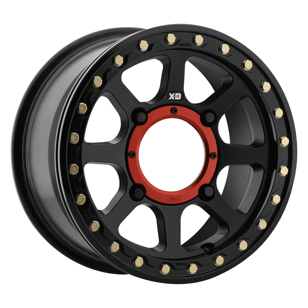 XD Powersports Cast Aluminum Rim XS234 14X7 4X137 S-BLK 38MM, XS23447048738