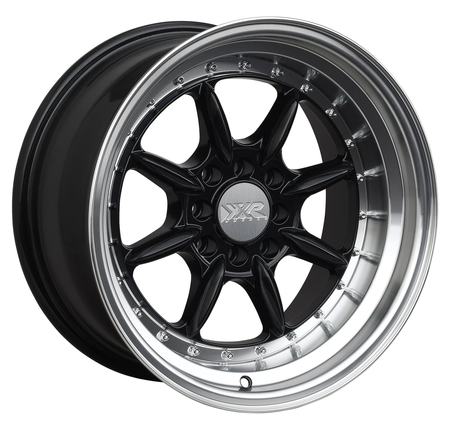 XXR 002.5 15x8 4x100/4x114.3 0et Black / ML Wheel