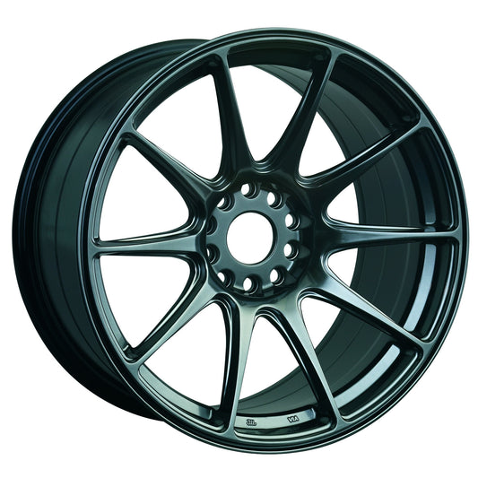 XXR 527 15x8.25 4x100/4x114.3 0et Flat Black Wheel