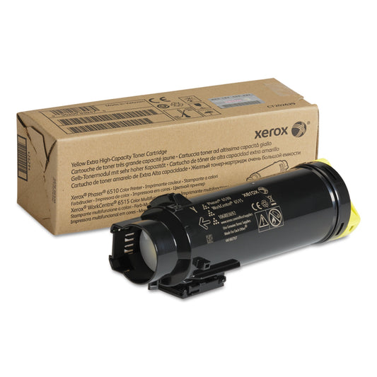 Xerox 106R03692 Extra High-Yield Toner, 4300 Page-Yield, Yellow