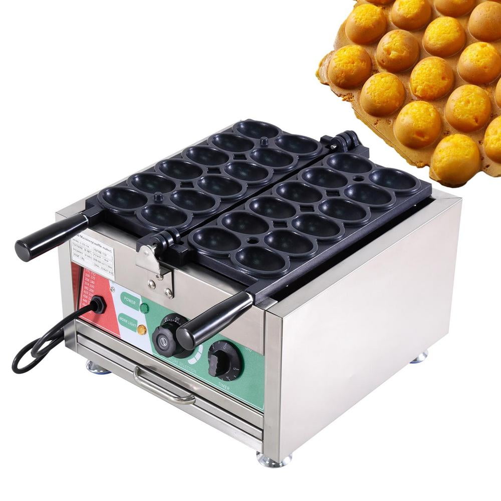 Xianers Waffle Stick Maker 3000W Waffle Ball Iron for Waffle Bite Electric Waffle Ball Maker Bubble Skewer Muffins Baking Machine for Cafe Tea Shop efficiently