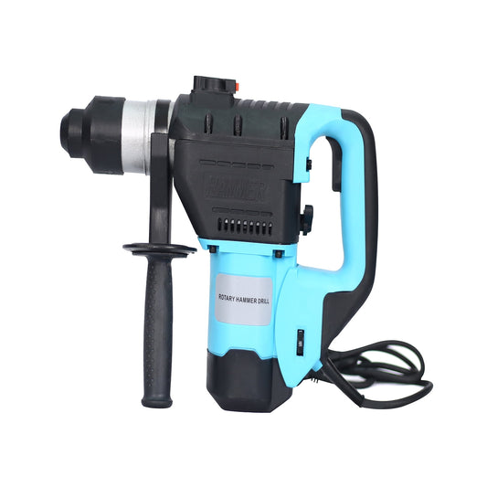 YANSHE 1-1/2 Inch Rotary Hammer Drill With Carry Case, SDS-Plus Demolition Hammer Safety Clutch With Gouges Drill Bits, 12.5 Amp Heavy Duty Rotary Hammer With 3 Functions