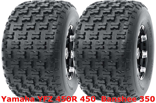 Yamaha YFZ 450R 450 Banshee 350 Set 2 Rear 20x10-9 20x10x9 Sport ATV Tires