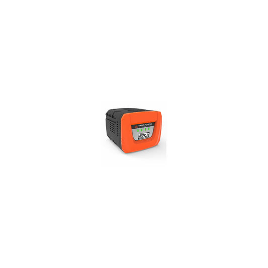 Yard Force YF60VRXBAT4.0 60-Volt Lithium-Ion Battery with Fuel Gauge, 4 Ah - Quantity 1