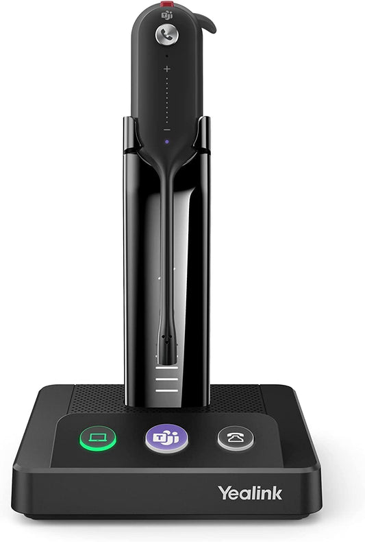 Yealink In-Ear Wireless Headset with Microphone, Black