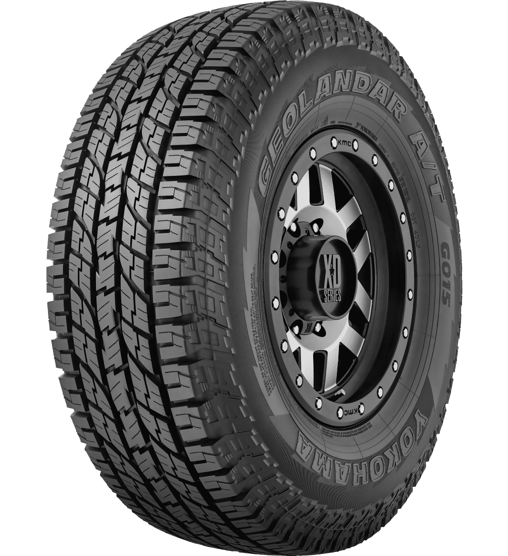 Yokohama Geolandar AT G015 All Terrain 205/70R15 96H Light Truck Tire Fits: 1983 Nissan 280ZX Turbo, 1990 Buick Electra Park Avenue Ultra