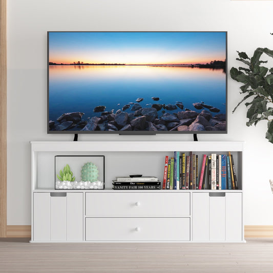 Yoneston TV Stand Media Center Cabinet for Up to 50", Large Storage TV Console Table Home Furniture