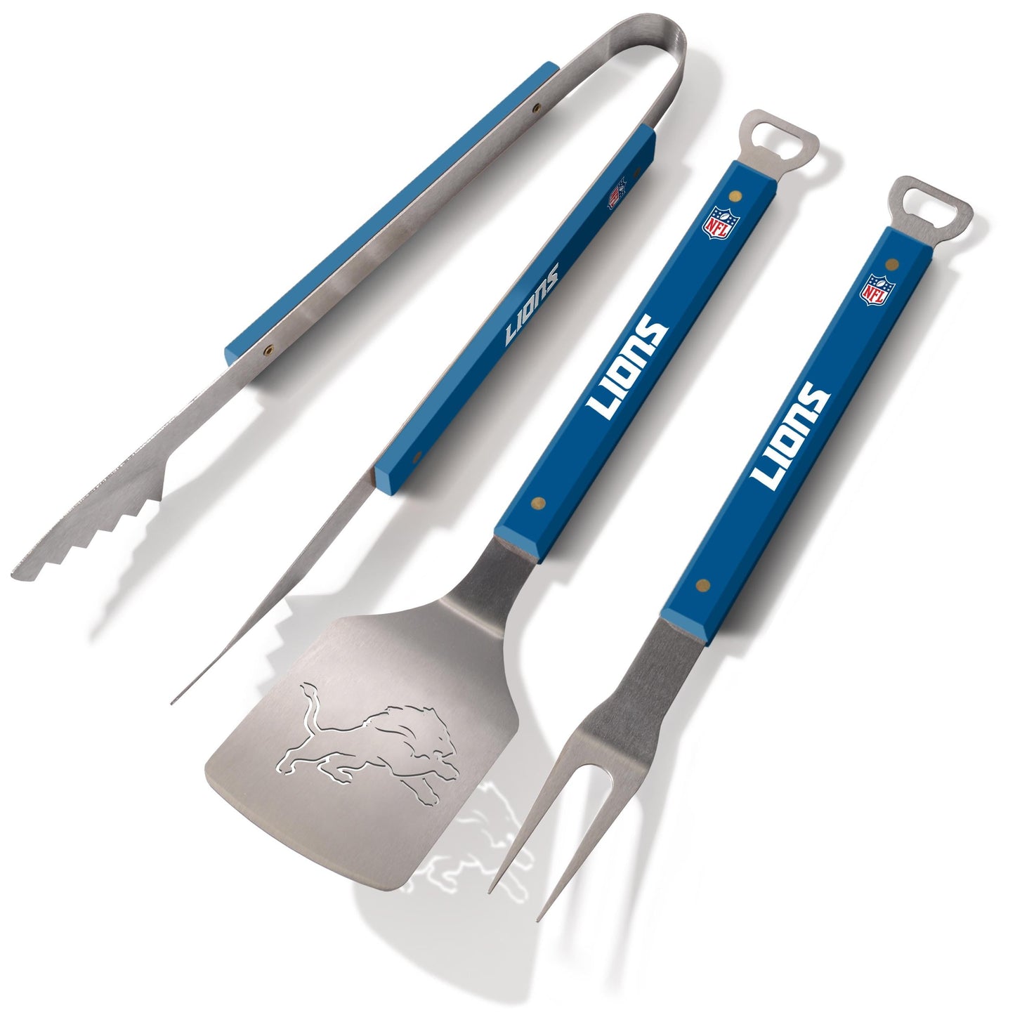 YouTheFan NFL Detroit Lions Spirit Series 3pc BBQ Set