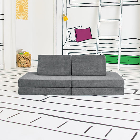 Yourigami Play Lounger, Fossil Grey