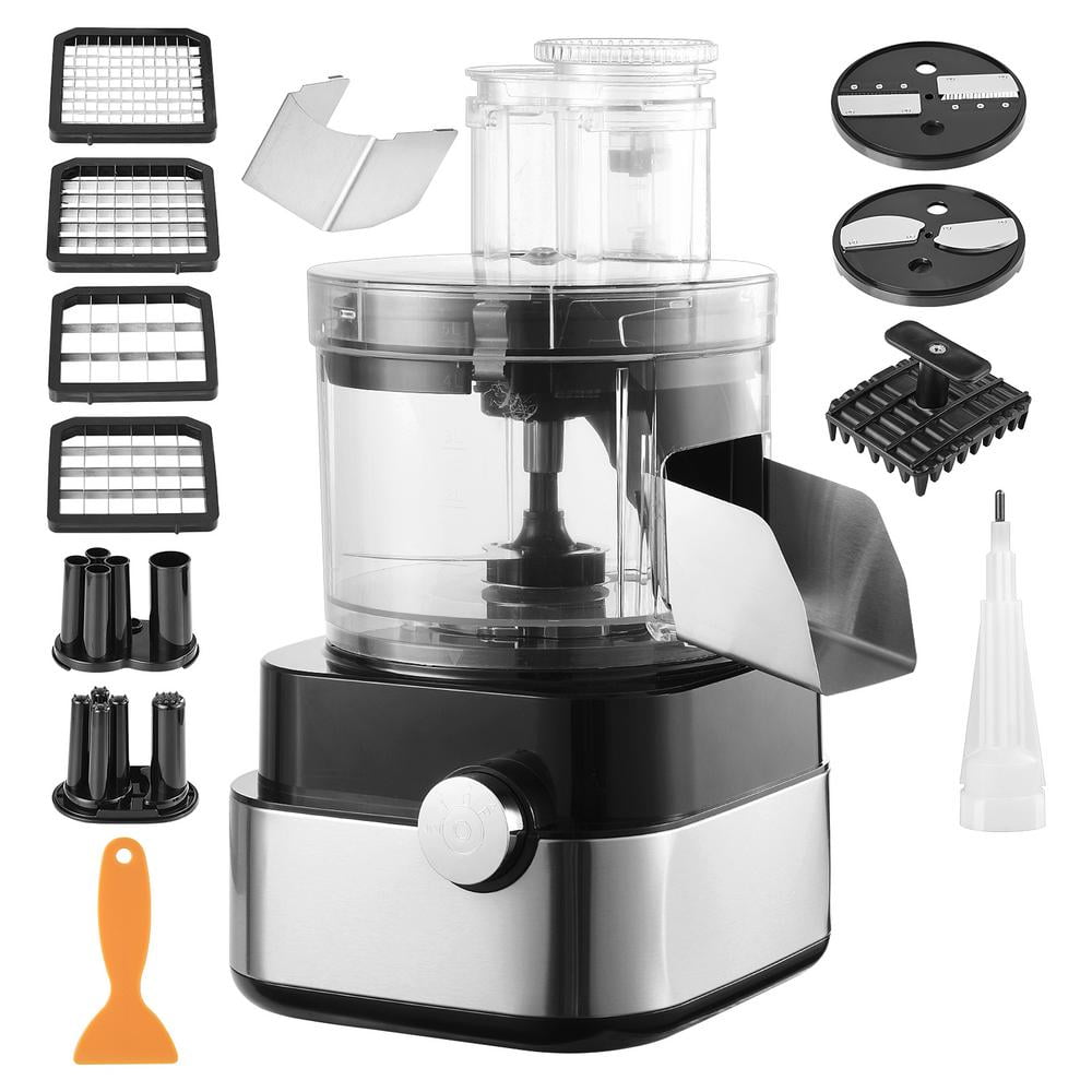 ZIHUI Electric Vegetable Chopper Multifunctional Garlic Grinder Food Processor 5 in 1 Vegetable Chopper Onion Cutter for Home Restaurant methodical